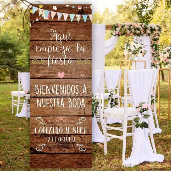 Cartel de bienvenida - Imagen 3