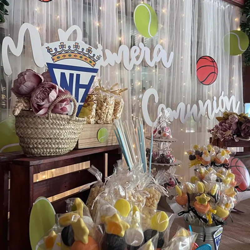 candy-bar-deportes Candy Bar - de temática de deportes