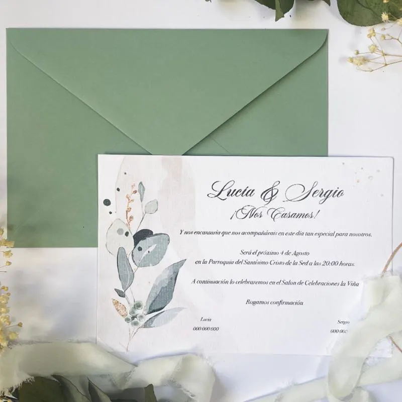 Invitación de boda refinada - Imagen 2