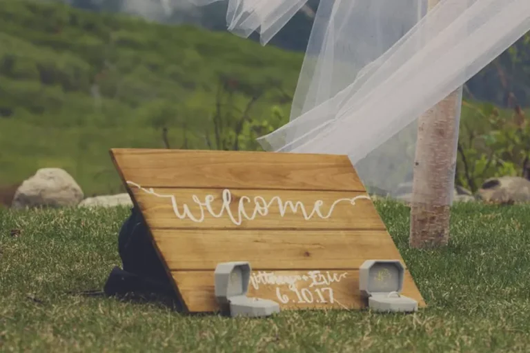 Rincones de bienvenida para bodas