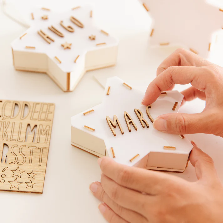 Mini Estrella con Kit de Letras - Imagen 3