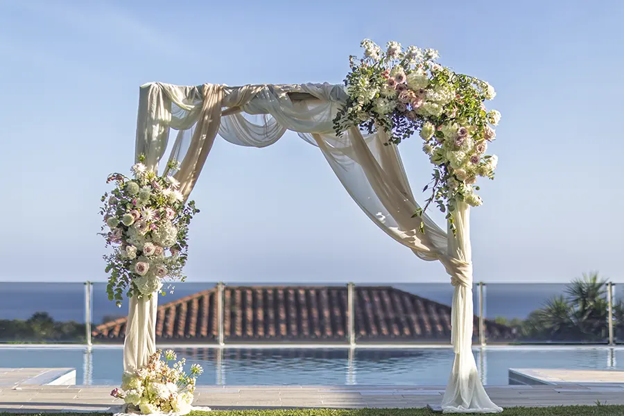 Ideas para photocall para bodas según el etilo elegido